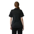 thumbnail image 2 of TOPTIE Women's Snap Chef Coat Short Sleeve Restaurant Cook Jacket Uniform Shirt, 2 of 10