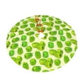 thumbnail image 6 of Christmas Tree Skirt, funny Bell Pepper Soft Plush Christmas Tree Decorations Indoor, Tree Skirts Mat for New Year Halloween Holiday Christmas Party Decor 48", 6 of 6