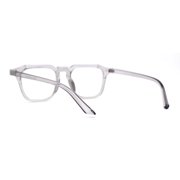 Rectangle Keyhole Round 100% Blue Light Flitering Computer Glasses Slate