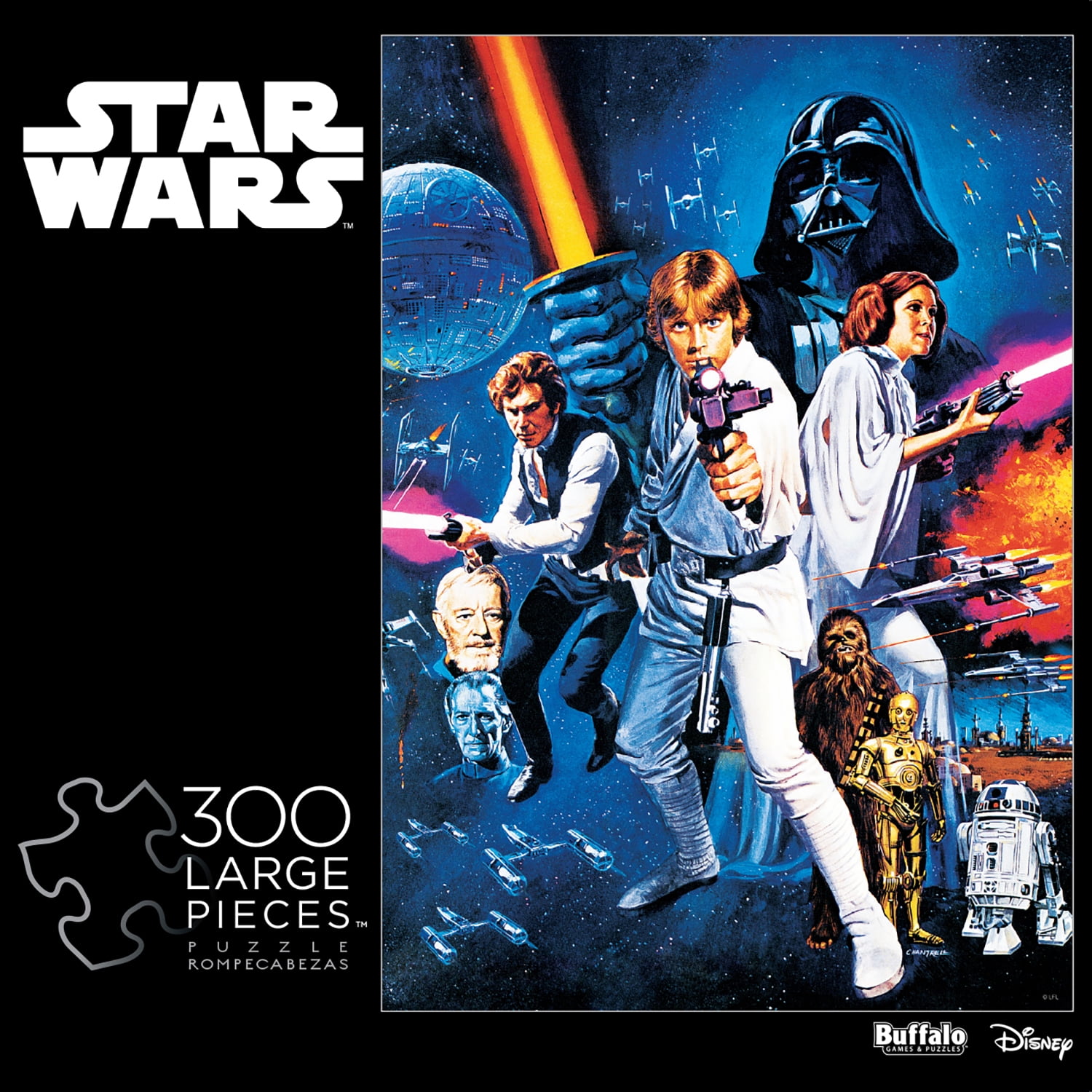 Star Wars Disney You Were The Chosen One 2000 Piece Jigsaw Puzzle Bonus Poster 