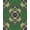 Green Multi, Pattern 7, variant on ODIKA 8'x10' Washable Area Rug Durable, Non-Slip Design With Crossed Bats Ball And Stitched Seam Accents Baseball Field Sport for Living Room, Under Sectional, Family