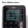 thumbnail image 2 of Temporizador de cocina digital triple OXO Good Grips negro, 2 of 6