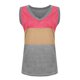 thumbnail image 3 of Chaleco sin mangas con cuello en V a la moda para mujer Contraste de color Falso Dos tops Pompotops lopia997348, 3 of 6