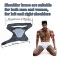 thumbnail image 5 of Frozen Shoulder Wraps Brace Arthritis Back Support Brace For Pain Relief Adjustable Shoulder Compression Sleeves Or Torn Rotatory Cuff, 5 of 5
