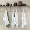 thumbnail image 4 of Coolnut 4 PCS Kitchen Dish & Tea Towels, White Cloud Reusable Cloths for Cooking and Drying Dishes for Home Kitchen Cleaning, 28"x18", 4 of 5