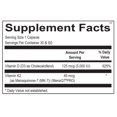 thumbnail image 4 of Vitamin K2 with D3 (30ct) by Ortho Molecular Products, 4 of 4