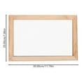 thumbnail image 2 of USHOBE 1 Set of Wood Paper Frame Paper Making Frame Beige Educational Toy, 2 of 8