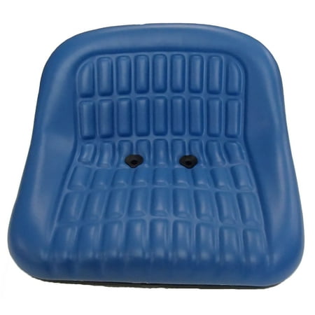 Antique Steel Tractor Seats Blue Vinyl 19
