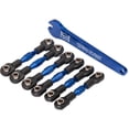 thumbnail image 2 of Traxxas Turnbuckles Aluminum Blue Anodized Camber Links 32Mm 4Tec 8341X, 2 of 2
