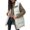 White, variant on Women Puffer Vest, Yigetop Womens Long Puffer Vest Quilted Hooded Vests Button Down Sleeveless Jacket Casual Zip Up Padded Jacket Winter Coat Sleeveless Winter Vest for Women Black L
