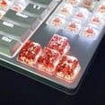 thumbnail image 6 of Mechanical Keyboards Resin Keycap Translucently OEM Height Keycaps 1PCS, 6 of 21