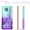 Teal/Purple, variant on Motorola Moto G Power 2021 Case, Liquid Floating Glitter Quicksand Bling with Spot Diamond Cover - Pink / Purple