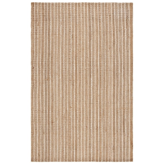 SAFAVIEH Natural Fiber Wilmer Striped Area Rug, Natural/Ivory, 8' x 10'