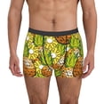 thumbnail image 1 of Fotbe Tropical Summer Fruit Calzoncillos Tipo Boxer con Bolsa de Soporte Total para Hombre, X-Temp Fresco, Transpirable y de Secado Rápido-Small, 1 of 5