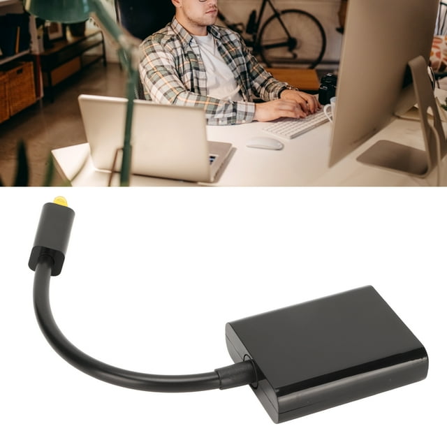 Optical Cable Splitter 1 in 2 Out, Surround Sound Digital Fiber Sound Cable with Durable Interface, Reduce Distortion, for DVD, CD Player, Computer,