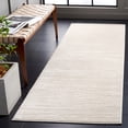 thumbnail image 2 of SAFAVIEH Whisper Timotha Striped Runner Rug, Ivory/Taupe, 2'6" x 8', 2 of 7