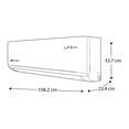 thumbnail image 4 of Minisplit Mirage Life 12 Plus Solo Frío On/Off 24000 BTU´S 230V SETCLF261T, 4 of 4