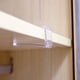 thumbnail image 1 of Divisores de estante Divisores de armario de acrílico para el dormitorio del hogar 2 piezas Ndcxsfigh Libre de BPA, 1 of 3