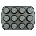 thumbnail image 4 of Taste of Home Set of 2 - Non-Stick Metal Muffin Pans, 12 Cups each, Each Cup Diameter is 2.625 Inches, 4 of 9