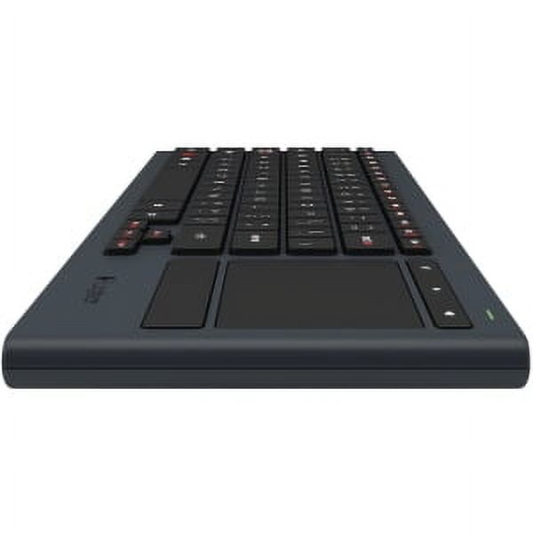 Logitech K830 Illuminated Living Room Keyboard Wireless Touchpad