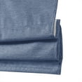 thumbnail image 7 of Madison Park Roman Window Curtains, Cordless Curtains for Living Room, Blue, 35” x 64”, 7 of 7