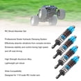 thumbnail image 4 of 4PCS RC Shock Absorbers, Aluminum Alloy Hydraulic Oil Damping System for 1/10 Scale RC Cars, with Easy Installation, RC Dampers for Enhanced Stability and Control, 4 of 7