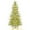 Green, variant on 18"Pre-Lit 'Feel Real' Artificial Christmas Tree, Fir Christmas Tree, Premium Xmas Tree for Home, Office, Party Decoration, Includes Burlap Bag Base, Green, with warm light