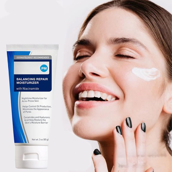 Balancing Restoring Moisturizer With Ceramides And Centella Asiatica For Prone Skin And Dry Skin Non Comedogenic Face Moisturizer