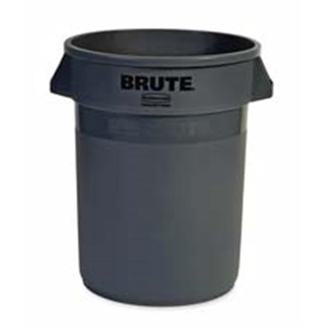 Rubbermaid Commercial Products RCP263200GY Contenant Rond 32 Gallon-Gris