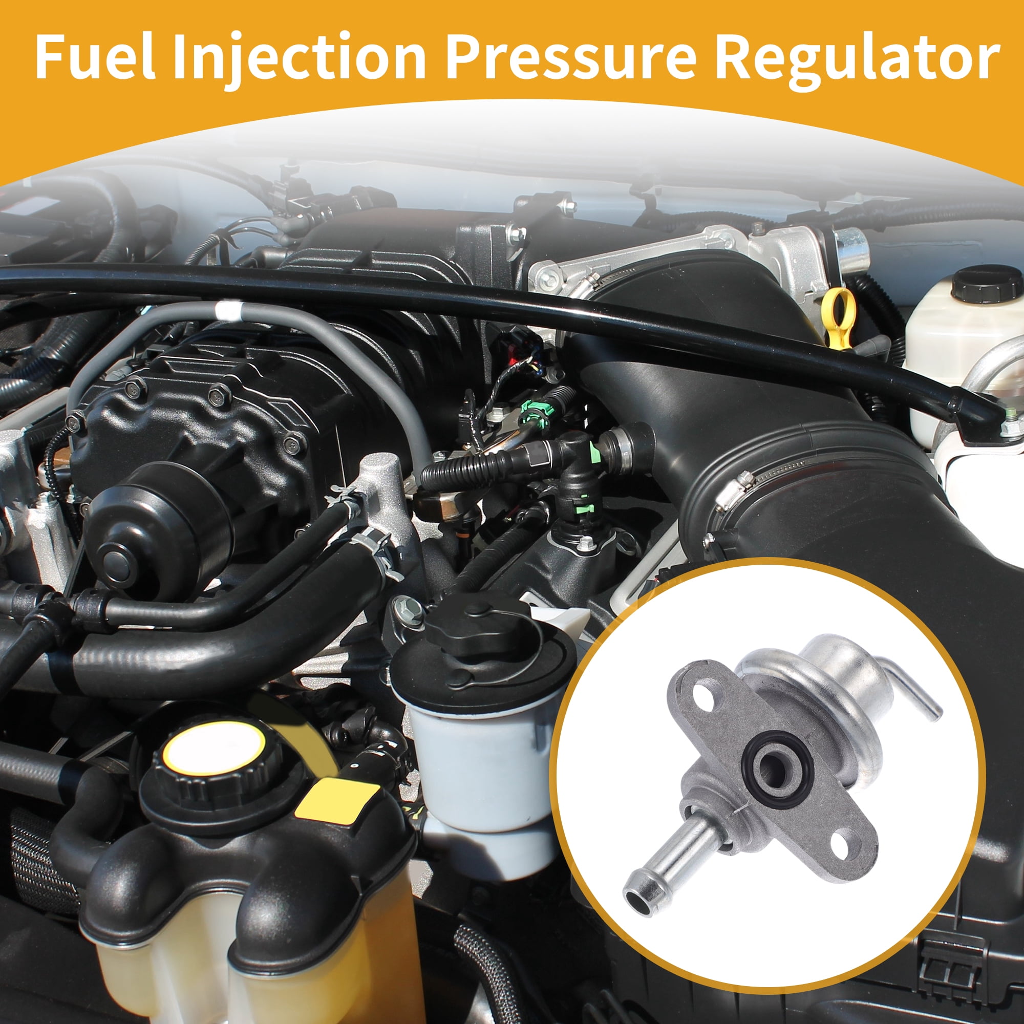 Unique Bargains Fuel Pressure Regulator for Honda Accord 1992-1993