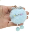 thumbnail image 4 of Unique Bargains 1 Pc Fashion Cartoon Cute Doll Handbag Charm Bag Accessories Sky Blue, 4 of 5