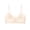 Beige, variant on Pull on Jelly Bras for Women Back-Smoothing Wireless Push Up Camisole Bra Spaghetti Strap Breathable Bralette