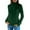 Green, variant on Winter Sweaters for Women Slim Fit Solid Color Pullover Turtleneck Soft Comfortable Knit Long Sleeve Top Casual Fall Winter Outfit