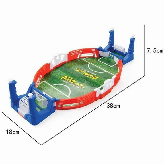Desktop & Travel Mini Table Sports Football Soccer Arcade Party Game Double Battle Interactive Toys for Children Kids Adults