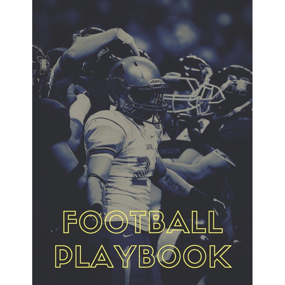 Football Playbook American Football Playbook with Field Diagrams for