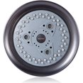 thumbnail image 2 of Oil Rubbed Bronze Shower Head, 4 Functions High Pressure Wall Mount Fixed Showerhead, 2 of 6