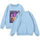 thumbnail image 4 of Moonsky Sudadera de cuello redondo Pop De-on - Sudadera de manga larga con estampado del cantante HUNTR/X - Sudadera de cuello redondo y manga larga para hombre y mujer,Azul claro,110, 4 of 4