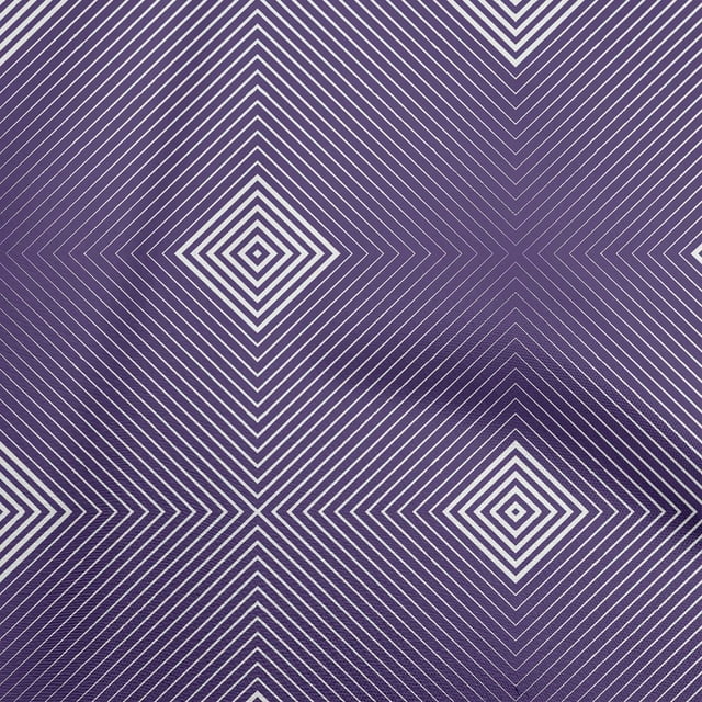 oneOone Georgette Viscose Purple Fabric Moire Fabric For Sewing Printed Craft Fabric By The Yard 42 Inch Wide