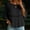 Black women boho tops a1, variant on Women Summer Round Neck 3/4 Sleeve Lace Trim Flowy Boho Casual Pullover Tops Dressy Casual Loose Blouses Fall Shirts Clothes, Black 2XL