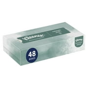 Kleenex Professional Naturals Facial Tissue for Business (21601), Flat Face Tissue Box, 2-PLY, 48 Boxes per Case, 125 Soft Sheets per Box, 6,000 Sheets per Case
