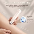 thumbnail image 2 of Electric Intimate Hair Trimmer, Rechargeable Cordless Female Electric Razor, Body Hair Trimmer for Legs, Underarms & Face (Pink), 2 of 8