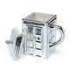 thumbnail image 1 of Taza Underground Toys Doctor Who Chrome TARDIS, 450 ml, 1 of 5