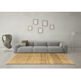 thumbnail image 3 of Ahgly Company Indoor Rectangle Solid Brown Modern Area Rugs, 2' x 5', 3 of 4