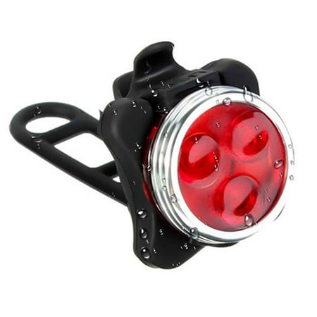 Front Safety Light Super Bright Bike Light, USB Rechargeable Front and Rear LED Bicycle Lights Set, Bicycle Headlight, Safety Warning Taillight, Cycling Flashlight Best for Mountain Road/City Bicycle ()