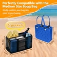 thumbnail image 7 of PADUKU Organizer Inserts for Bogg Bag Accessories - Lightweight Mesh Divider Pouch for Easy Organization, Perfect for the Medium Bogg Bags and Beach Totes, 7 of 7