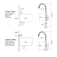 thumbnail image 4 of Chauffe-eau Électrique Sans Réservoir pour Cuisine, Robinet Instantané 3000w, Conçu pour Durer, 4 of 6