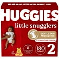 thumbnail image 3 of Huggies Little Snugglers Baby Diapers, Size 2 (12-18 lbs), 180 Ct (Select for More), 3 of 18