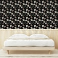thumbnail image 3 of Ambesonne Retro Floral Peel & Stick Wallpaper for Home, Flowers Realistic Plot, 13"x36", Umber Grey Yellow and White, 3 of 5