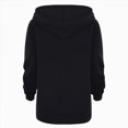 thumbnail image 4 of KPOPLK Boys Hoodie Sweatshirts Long Sleeve Zipper Jacket Top for 1-9 Years Fall Winter Cotton Solid Color Coat Black Size 9-10 Years, 4 of 4