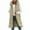 Beige, variant on RQYYD Long Womens Puffer Vest Winter Sleeveless Puffy Jacket with Hood Warm Quilted Vest for Women